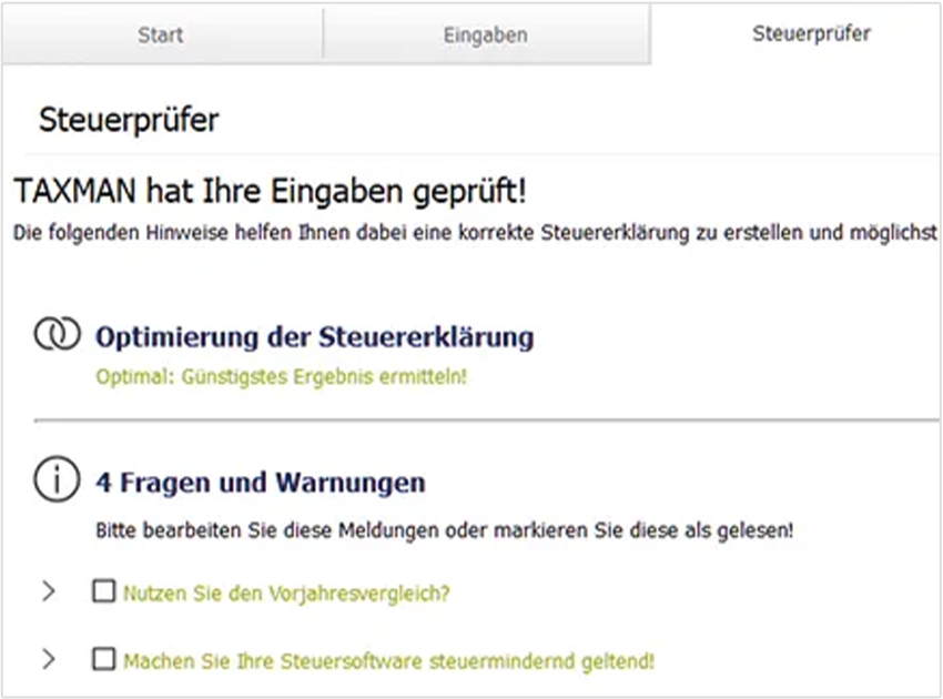 Automatische Prüfung