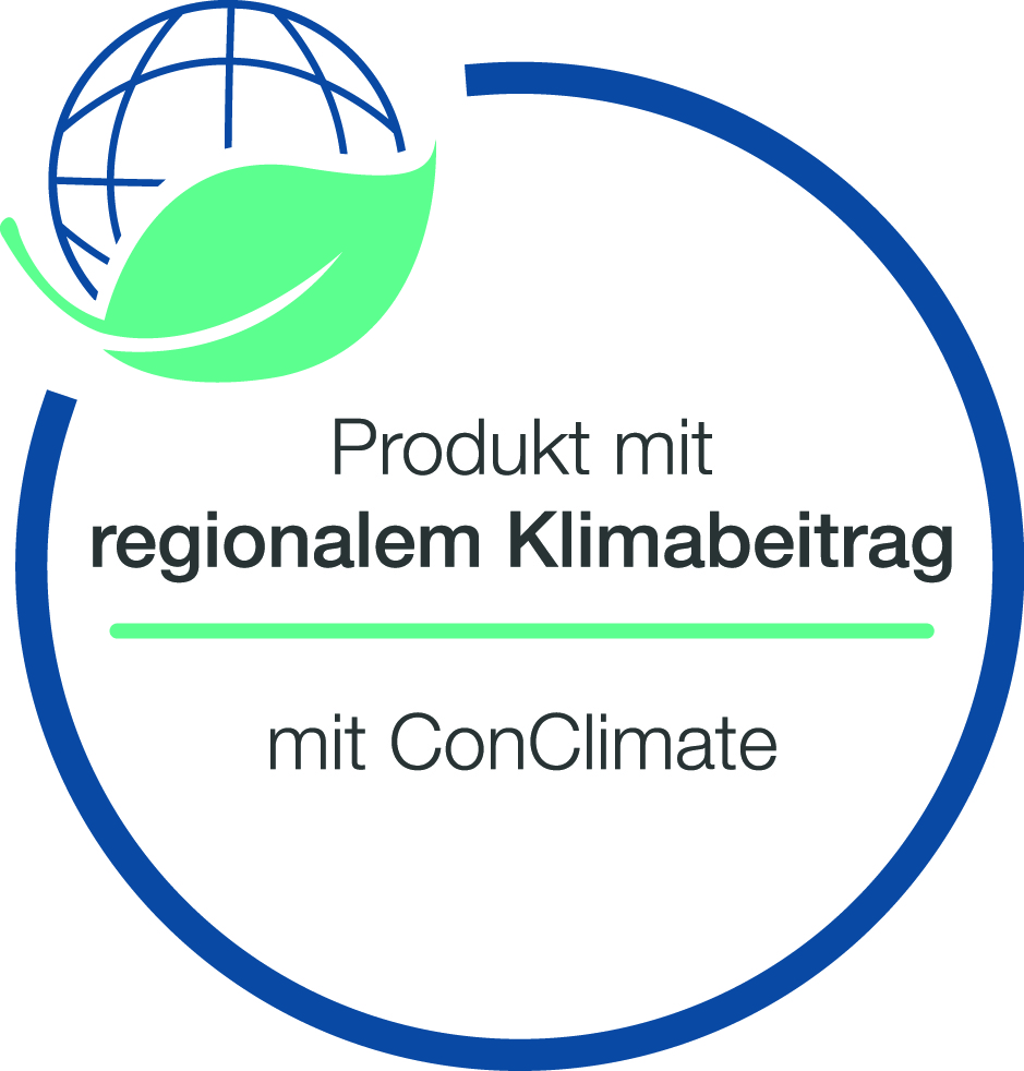 Siegel: Produkt mit regionalem Klimabeitrag mit ConClimate