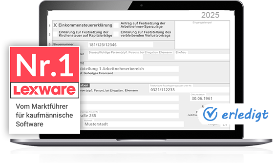 Nr. 1, Lexware, Vom Marktführer für kaufmännische Software, erledigt